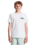 Boys Palm Horizon T-Shirt in White