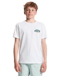 Boys Palm Horizon T-Shirt in White