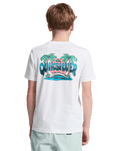 Boys Palm Horizon T-Shirt in White