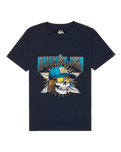 Boys Sound On T-Shirt in Dark Navy