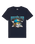 Boys Sound On T-Shirt in Dark Navy
