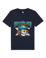 Boys Sound On T-Shirt in Dark Navy