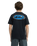 The Quiksilver Boys Boys Fractured Waves T-Shirt in Black