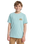 The Quiksilver Boys Boys Fruits Tide T-Shirt in Blue Haze