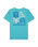 The Quiksilver Boys Boys Urban Nomad 1 T-Shirt in Aqua