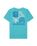 The Quiksilver Boys Boys Urban Nomad 1 T-Shirt in Aqua