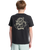 The Quiksilver Boys Boys Cosmic Character T-Shirt in Black