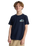 The Quiksilver Boys Boys Skeleton Ride T-Shirt in Dark Navy
