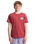 The Quiksilver Boys Boys Heritage T-Shirt in Burnt Russet