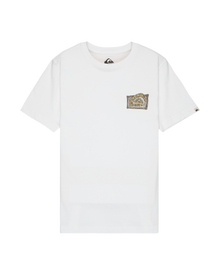 The Quiksilver Boys Boys Heritage T-Shirt in White