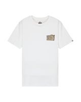 The Quiksilver Boys Boys Heritage T-Shirt in White
