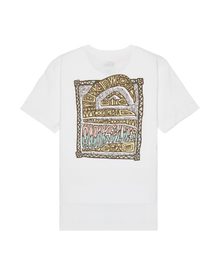 The Quiksilver Boys Boys Heritage T-Shirt in White