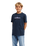 The Quiksilver Boys Boys Slacker T-Shirt in Dark Navy