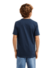 The Quiksilver Boys Boys Slacker T-Shirt in Dark Navy