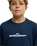 The Quiksilver Boys Boys Slacker T-Shirt in Dark Navy