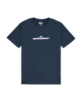 The Quiksilver Boys Boys Slacker T-Shirt in Dark Navy