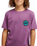 The Quiksilver Boys Boys Duality T-Shirt in Grape Jam