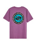 The Quiksilver Boys Boys Duality T-Shirt in Grape Jam