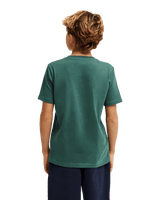 The Quiksilver Boys Boys Paradise Point T-Shirt in Forest