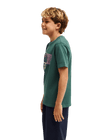 The Quiksilver Boys Boys Paradise Point T-Shirt in Forest