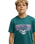 The Quiksilver Boys Boys Paradise Point T-Shirt in Forest