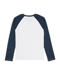 The Quiksilver Boys Boys Comp Raglan Long Sleeve T-Shirt in Dark Navy