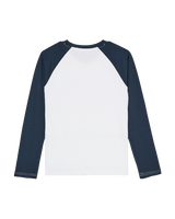 The Quiksilver Boys Boys Comp Raglan Long Sleeve T-Shirt in Dark Navy