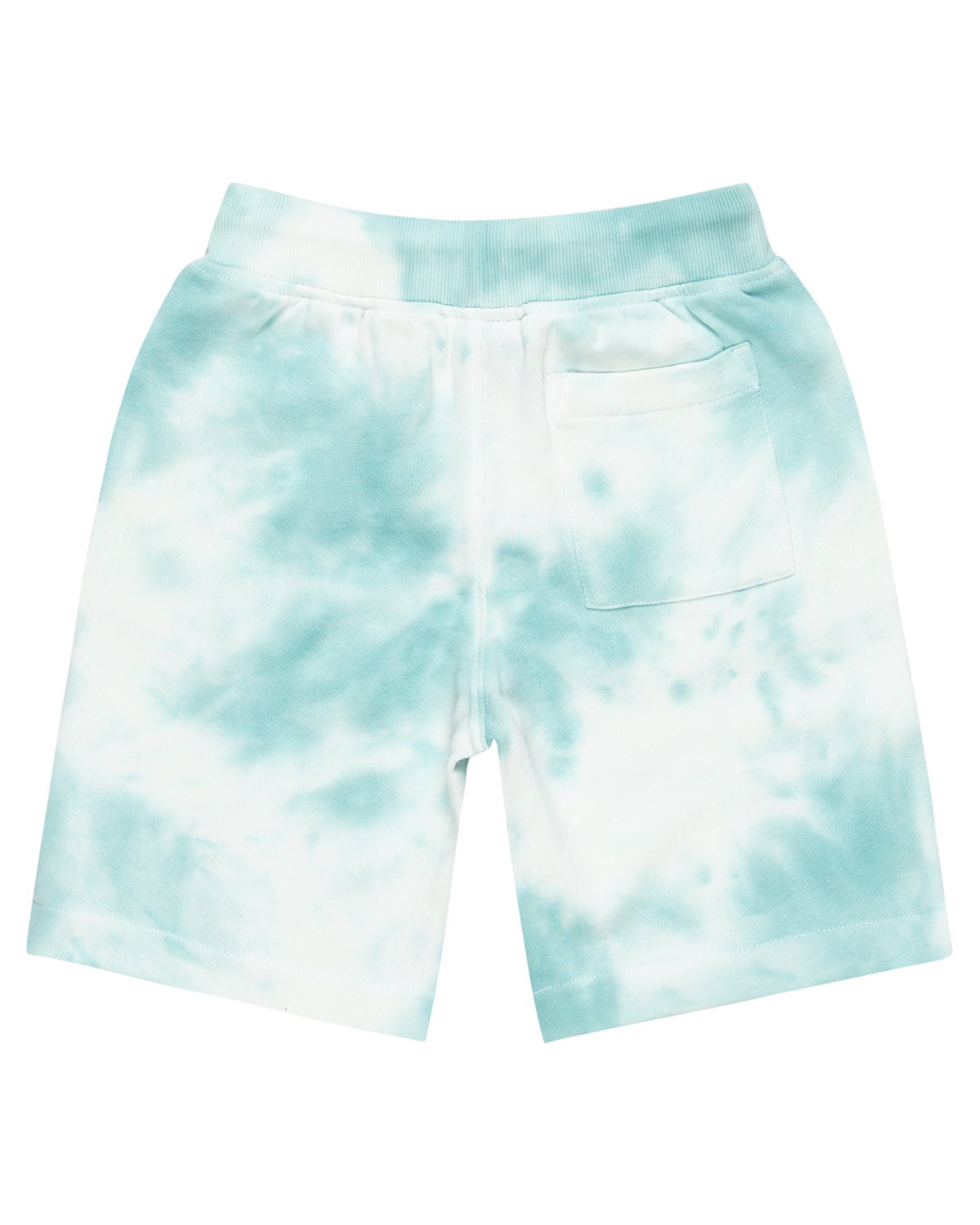 The Quiksilver Boys Boys Tie Dye Jogger Shorts in Marine Blue