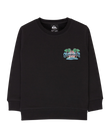 Boys Graphic Sweatshirt in Black