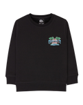 Boys Graphic Sweatshirt in Black