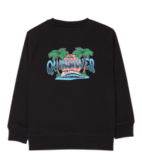 Boys Graphic Sweatshirt in Black