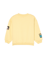 The Quiksilver Boys Boys Hippie Jump Sweatshirt in Straw