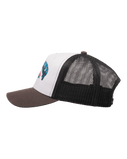 Boys Decades Trucker Cap in Microchip