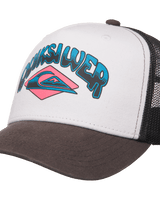 Boys Decades Trucker Cap in Microchip