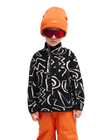 The Quiksilver Boys Boys No Destination Fleece Jacket in Black