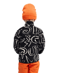 The Quiksilver Boys Boys No Destination Fleece Jacket in Black