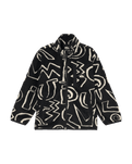 The Quiksilver Boys Boys No Destination Fleece Jacket in Black