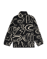 The Quiksilver Boys Boys No Destination Fleece Jacket in Black