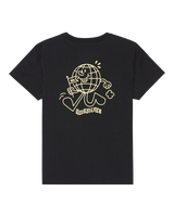 Boys EV Cosmic Character T-Shirt in Black