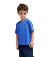 The Quiksilver Boys Boys Trucks T-Shirt in Dazzling Blue
