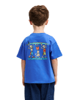 The Quiksilver Boys Boys Trucks T-Shirt in Dazzling Blue