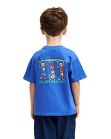 The Quiksilver Boys Boys Trucks T-Shirt in Dazzling Blue