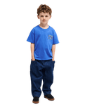The Quiksilver Boys Boys Trucks T-Shirt in Dazzling Blue