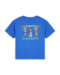 The Quiksilver Boys Boys Trucks T-Shirt in Dazzling Blue