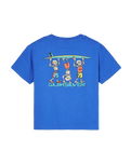 The Quiksilver Boys Boys Trucks T-Shirt in Dazzling Blue