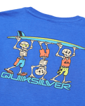 The Quiksilver Boys Boys Trucks T-Shirt in Dazzling Blue