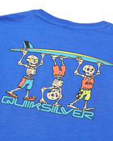 The Quiksilver Boys Boys Trucks T-Shirt in Dazzling Blue