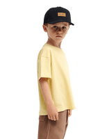 The Quiksilver Boys Boys Trucks T-Shirt in Straw