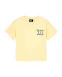 The Quiksilver Boys Boys Trucks T-Shirt in Straw