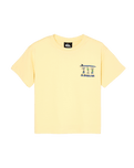 The Quiksilver Boys Boys Trucks T-Shirt in Straw